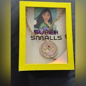 New SUPER SMALLS Disney MULAN Spinning Pendant Necklace